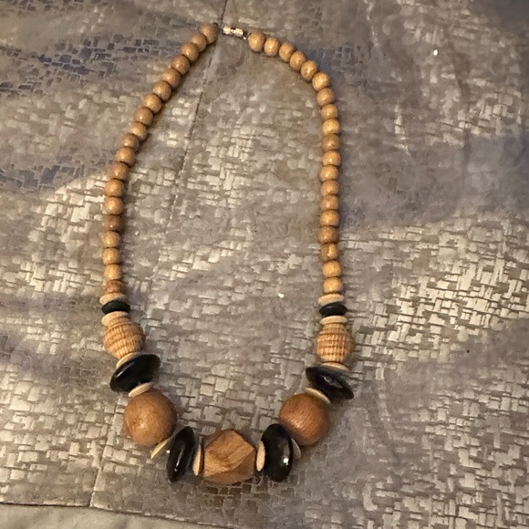 Jewelry - Wooden Beaded Necklace